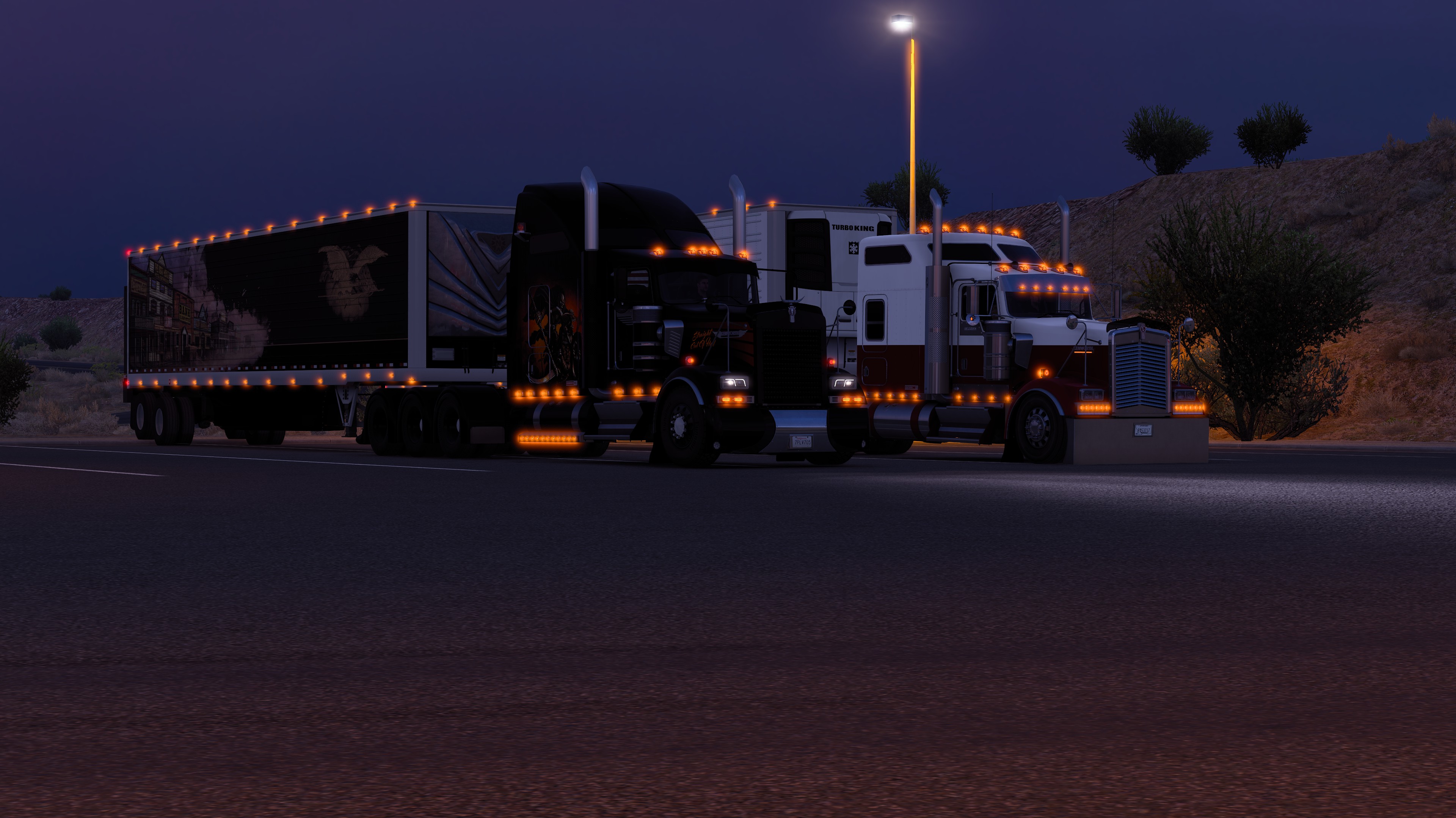 FTG Truck auf einer Tour in American Truck Simulator