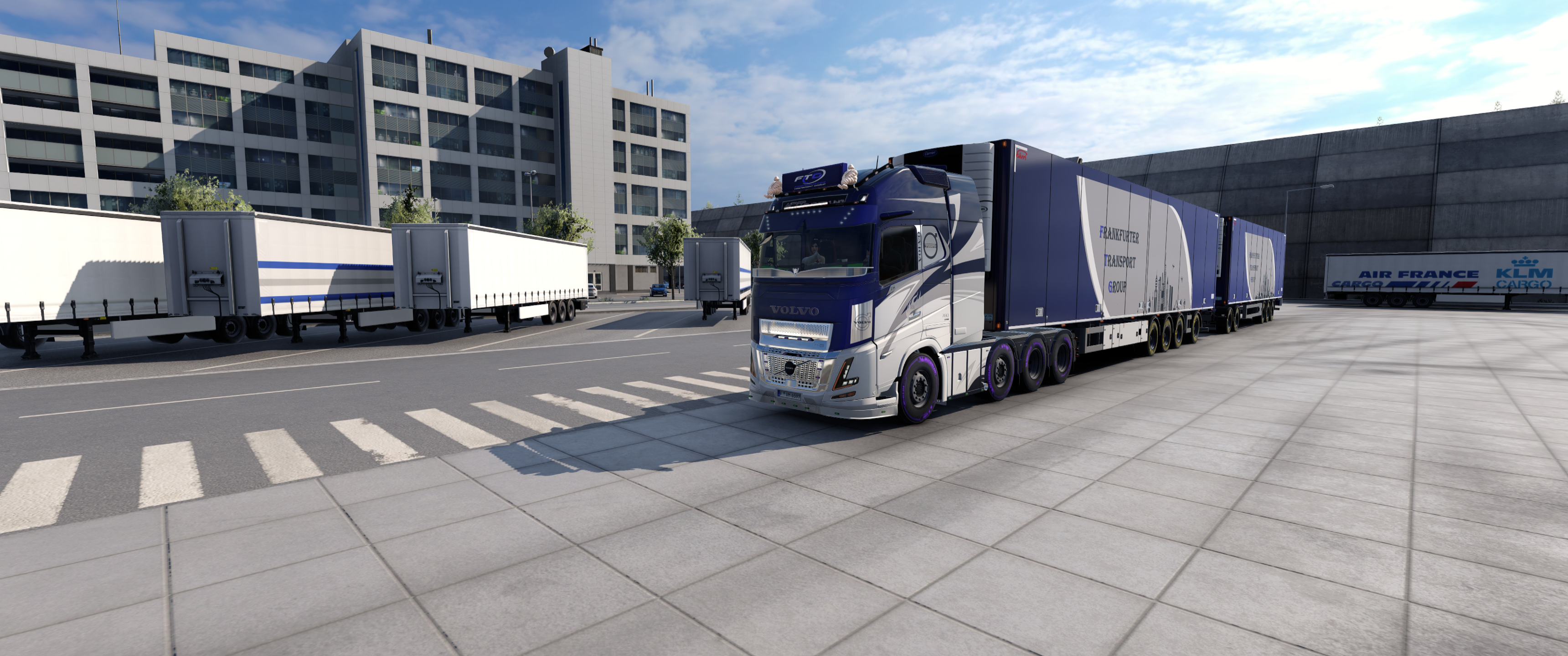 FTG Volvo mit Doppelauflieger in Euro Truck Simulator 2